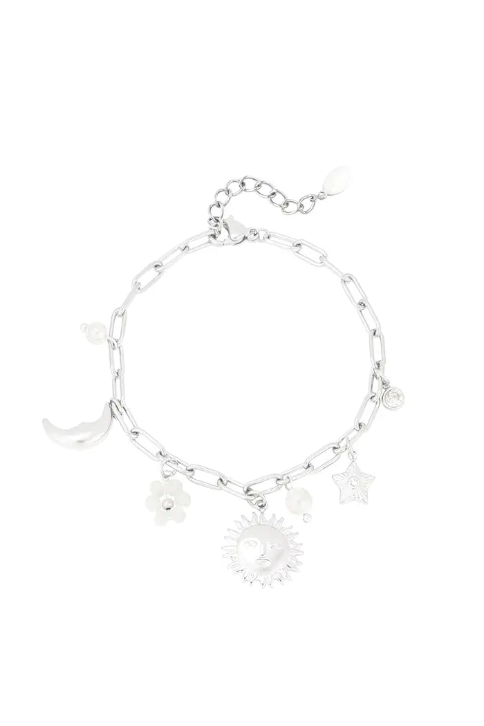 Eternal Glow Armband, Stainless Steel, Goud en Zilver kleur