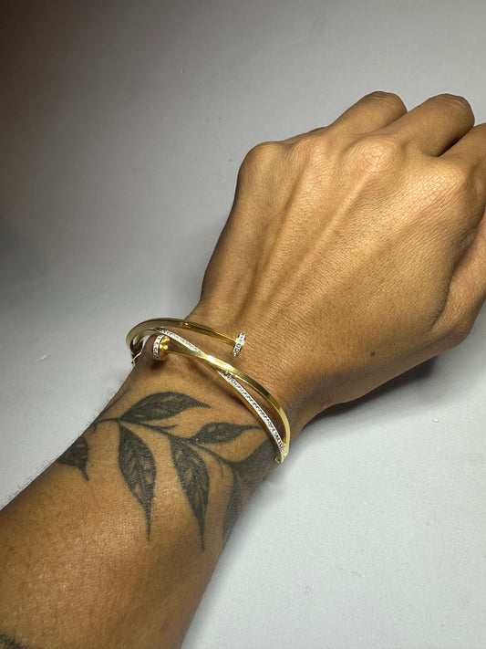 Double Nail Bracelet