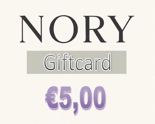 Nory Me Gift Card